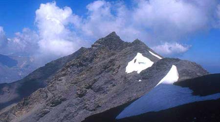 La cima del Vallone dalla punta Paumort