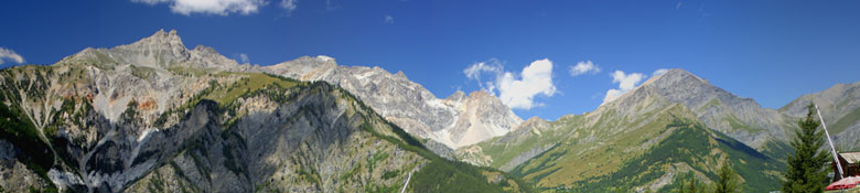 Valli del Frejus e della Rho dal Pian del Sole, in estate