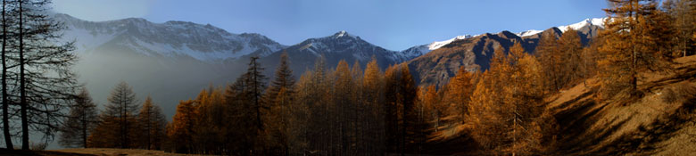 Valli del Frejus e della Rho da Horres, in autunno