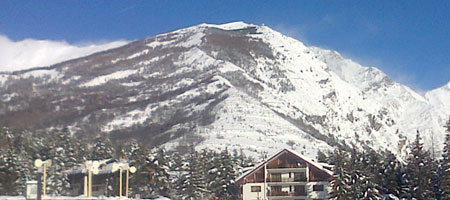 la Melmise in inverno dalle QuattroStrade